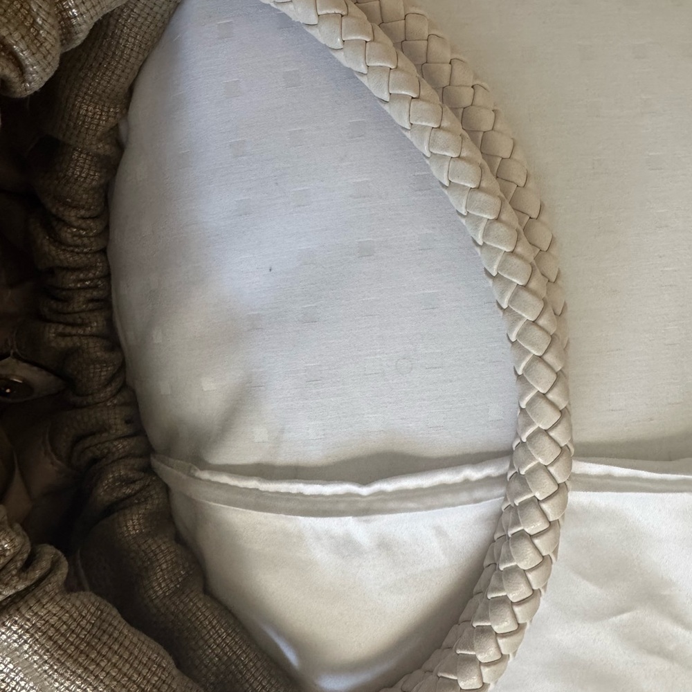 Michael Kors Metallic Gold Hobo Bag - Picture 3 of 5